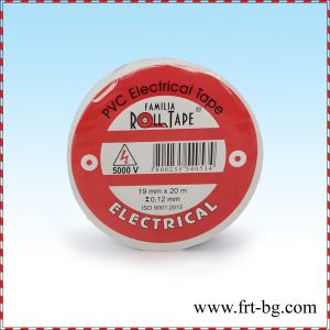 Изолирбанд PVC  FRT-  Бял-  0.12,  19ммx20м.   250бр